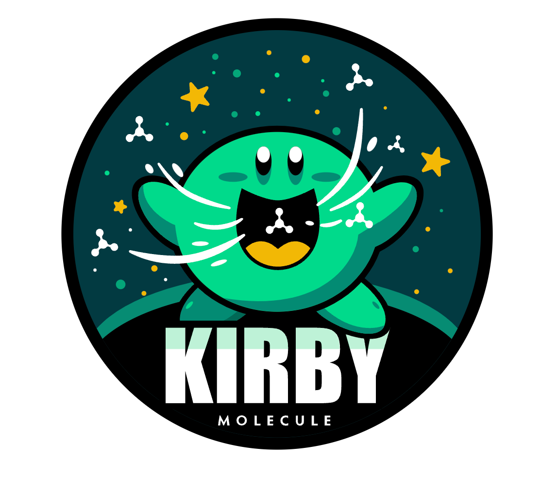 Graphic of Molecule's customer mission patch for Kraken