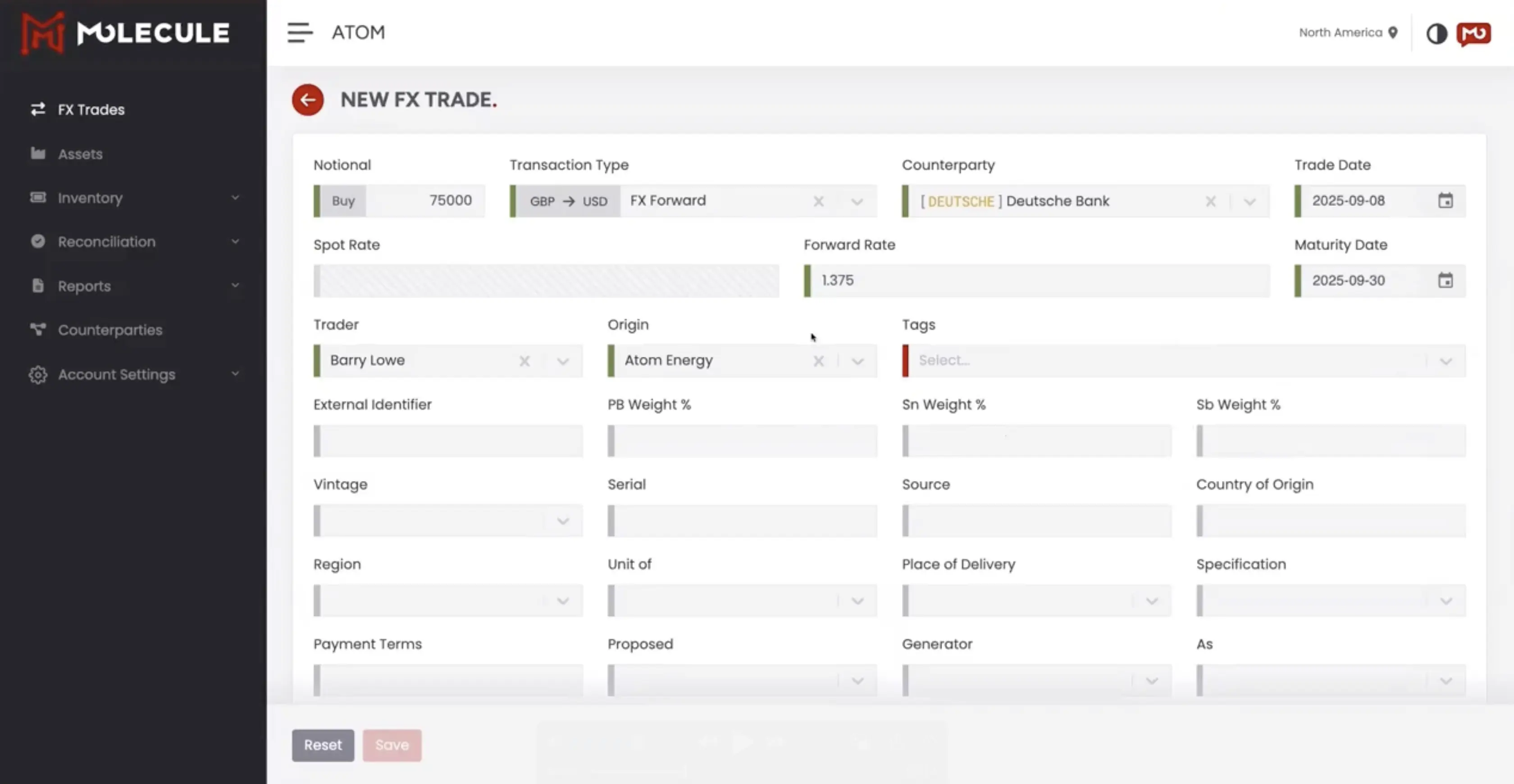 Video screenshot: Bite-Sized Demos: FX Trades & Forward Curves