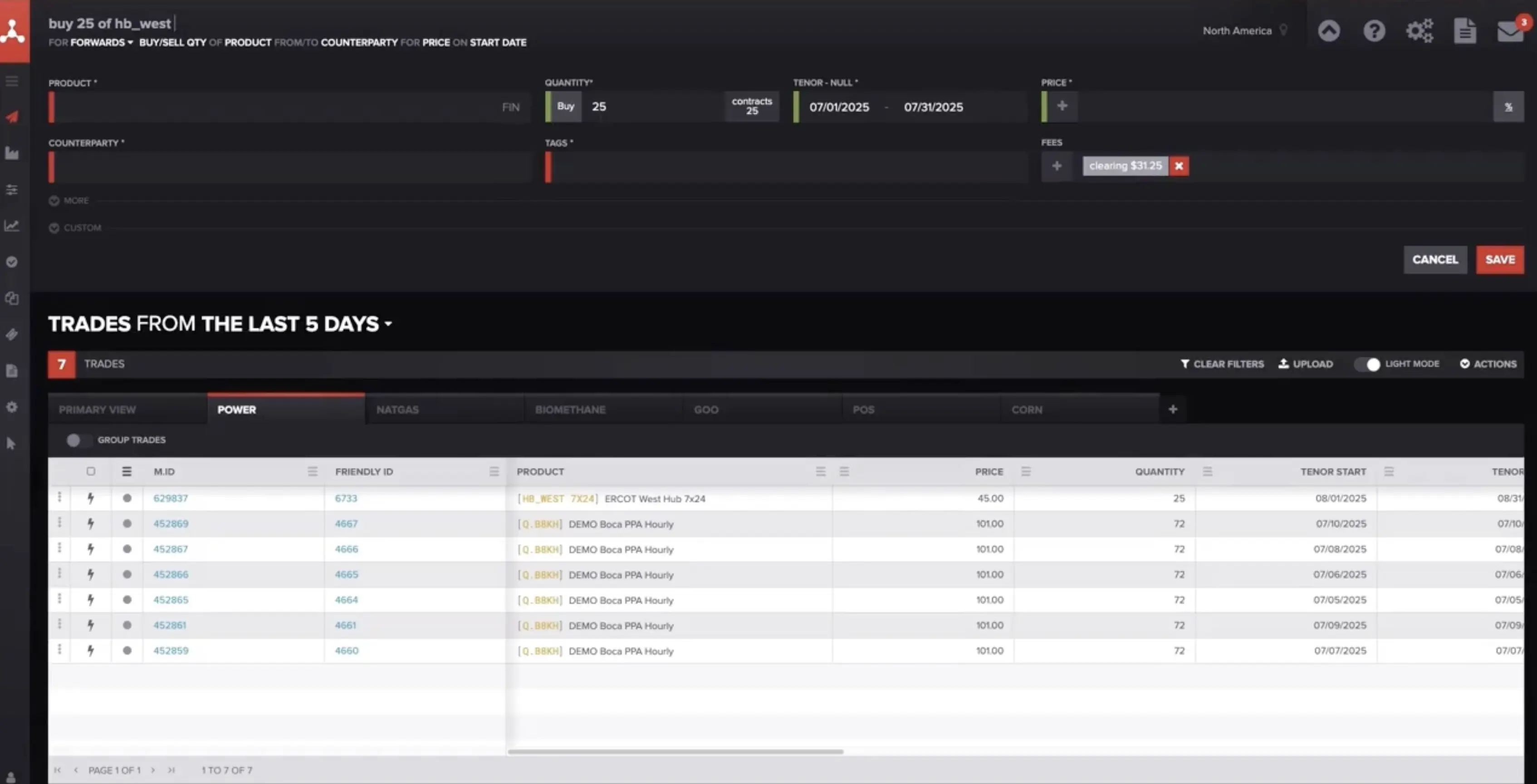 Video screenshot: Bite-Sized Demos: Trade Booking